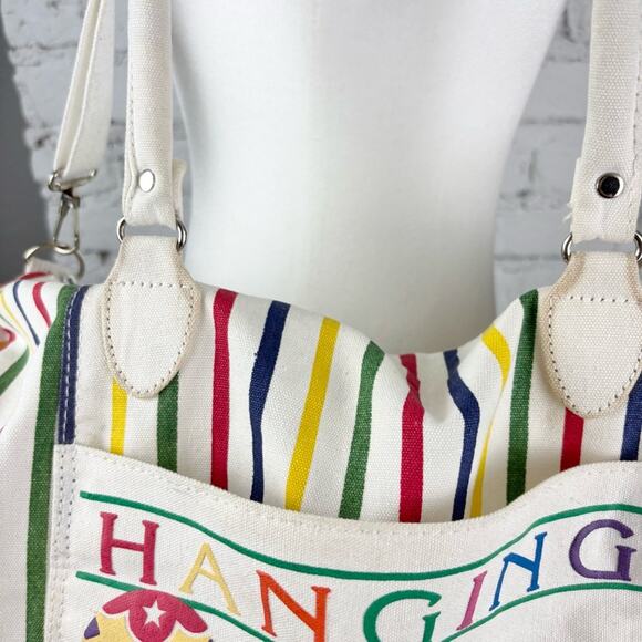 Vintage Hanging Around Air Balloon Crossbody Duffle - Picture 3 of 7